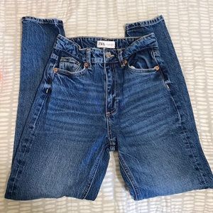 Zara high waisted skinny jeans